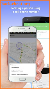 iMap find my friends and phone, locate people screenshot
