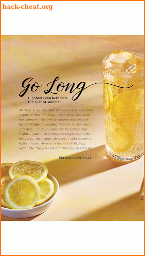 Imbibe Magazine screenshot