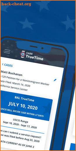 Immigration Case TrueTime screenshot