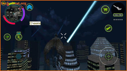 Immortal Angel Wings Hero : Devil Crime City screenshot