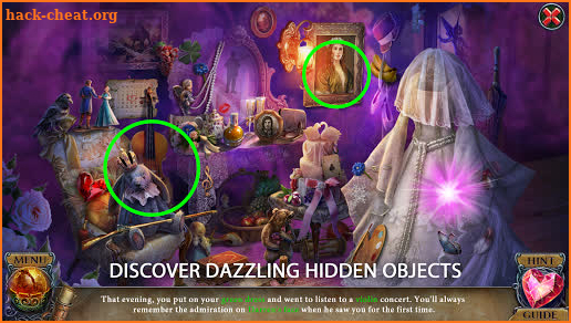 Immortal Love: Blind Desire. Hidden Object Game screenshot