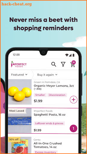 Imperfect Foods screenshot