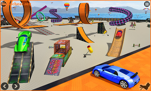 Impossible Car Stunt Games screenshot