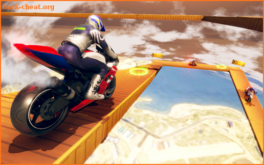 Impossible Stunt Bike Racing Games 2018: Sky Road screenshot