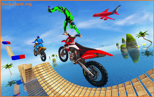 Impossible Tracks Bike Stunt Free Game screenshot