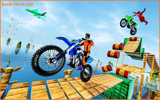 Impossible Tracks Bike Stunt Free Game screenshot