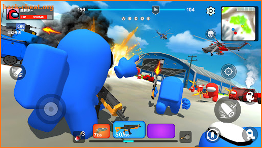 Imposter Squad battle war game screenshot