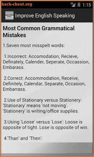 Improve English Speaking screenshot