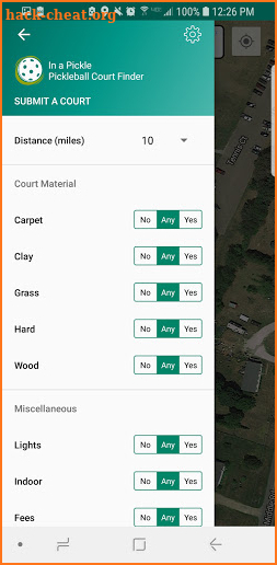 In a Pickle: Pickleball Court Finder screenshot