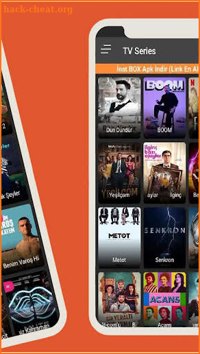 Inát Bóx app indir tv v2.1 Tip screenshot