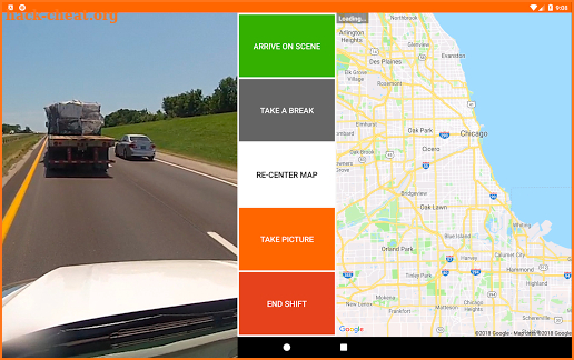 IncidentClear Driver App screenshot