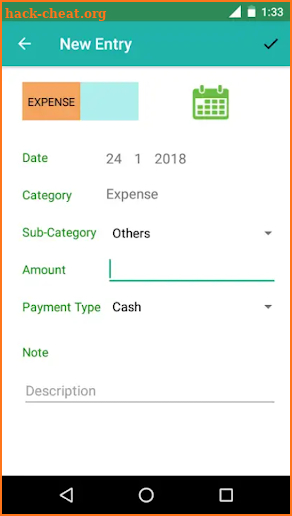 Income Expense Manager Pro screenshot