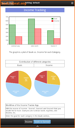 Income Tracker screenshot