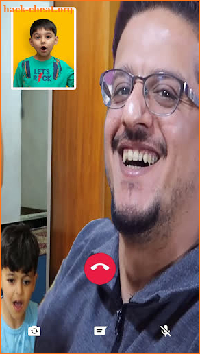 incoming call Hossam family screenshot