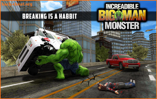 Incredible Monster Big Man Fighting Hero screenshot