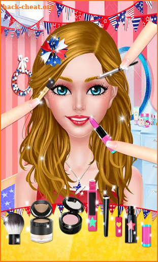 Independence Day Party Dressup screenshot