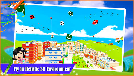 India Vs Pakistan Kite Fly 3D screenshot