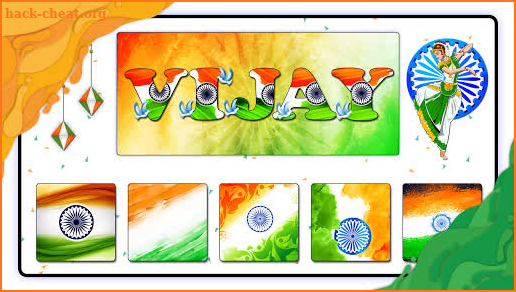 Indian Flag Name Maker screenshot