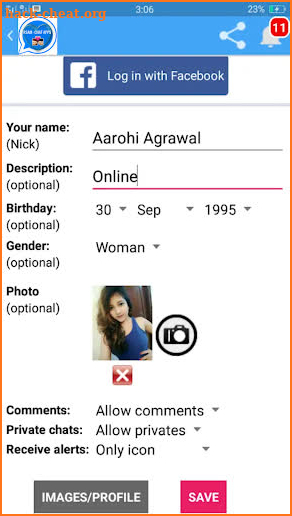 Indian Girls Live Chat - Chat Meet Date screenshot