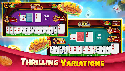 Indian Rummy Offline Card Game screenshot