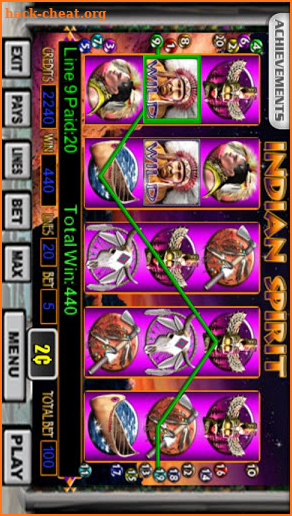 Indian Spirit Slot Machine screenshot