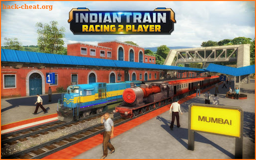 Indian Train Racing Games 3D - Multiplayer screenshot