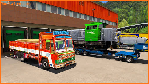 Indian Truck Offroad Cargo Delivery: Offline Games screenshot