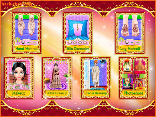 Indian Western Wedding Dressup screenshot