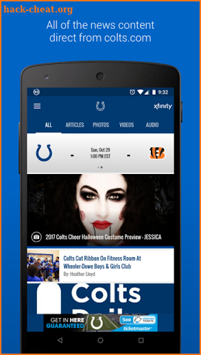 Indianapolis Colts Mobile screenshot