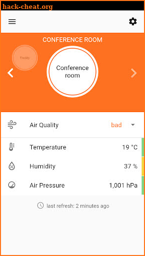 Indoor Air Quality Sensor screenshot