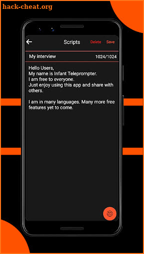 Infant Teleprompter - 2 in 1 screenshot