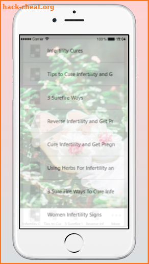 Infertility Cure Get Pregnant screenshot