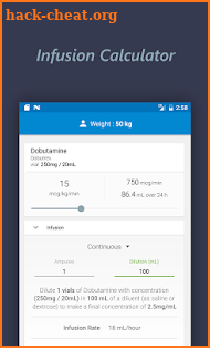 Infinite Dose PRO: The Smart Dosage Calculator screenshot
