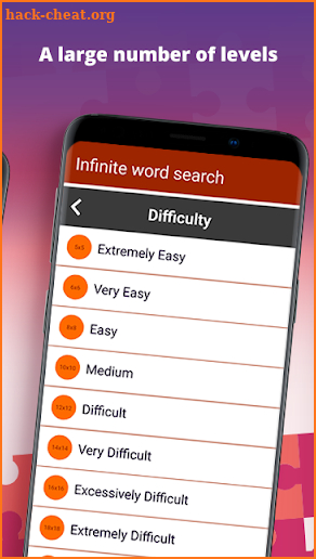 Infinite Word Search screenshot