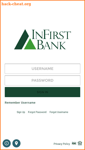 InFirst Bank Mobile App. screenshot