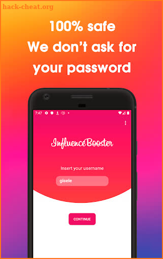InfluenceBooster: Followers & Likes using hashtags screenshot
