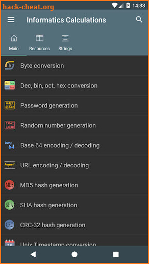 Informatic Calculations PRO Key screenshot