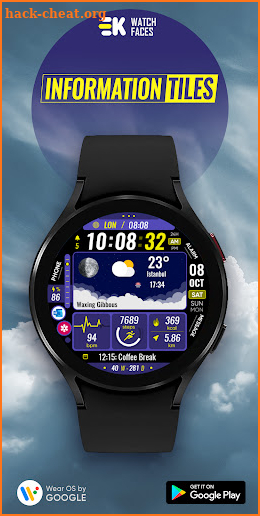 Information Tiles - Watch Face screenshot