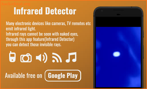 Infrared Camera Detector, Radiation Detector screenshot