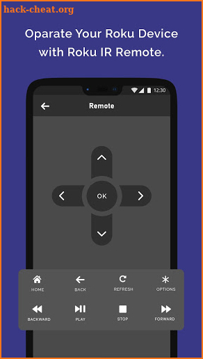 Infrared (IR) Remote for Roku screenshot