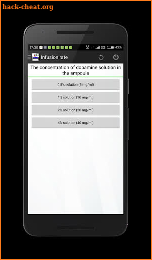 Infusion rate calculator PRO screenshot