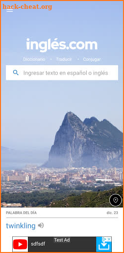 inglés.com screenshot