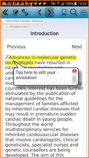 Inherited Cardiac Disease screenshot