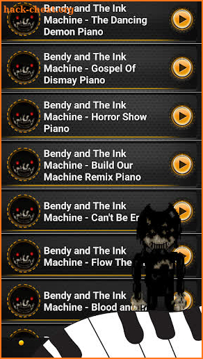 Ink Demon Bendi Piano Ringtones screenshot