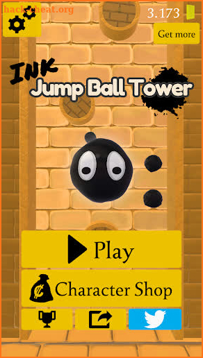 Ink Jump Ball Tower Free screenshot