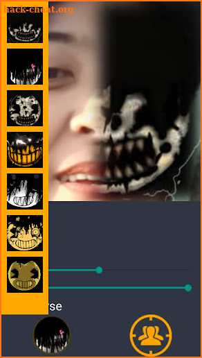 Inked Bendy Face Photo Mix screenshot