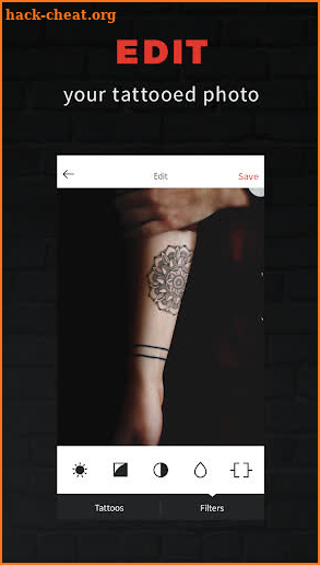 INKHUNTER - try tattoo designs screenshot