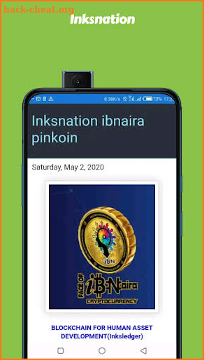 Inksnation IBnaira Pinkoin screenshot