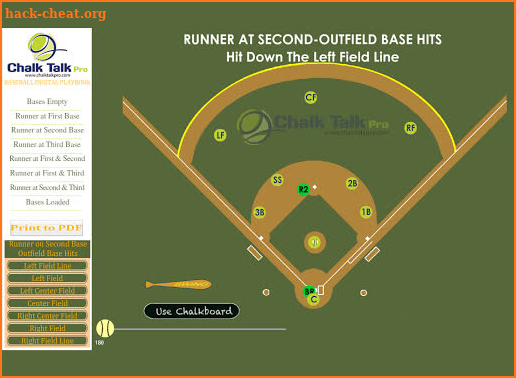 InMotion Baseball Playbook screenshot