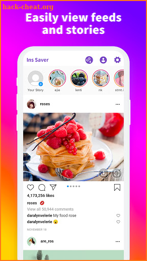 Ins Saver - Downloader for Instagram & StorySaver screenshot